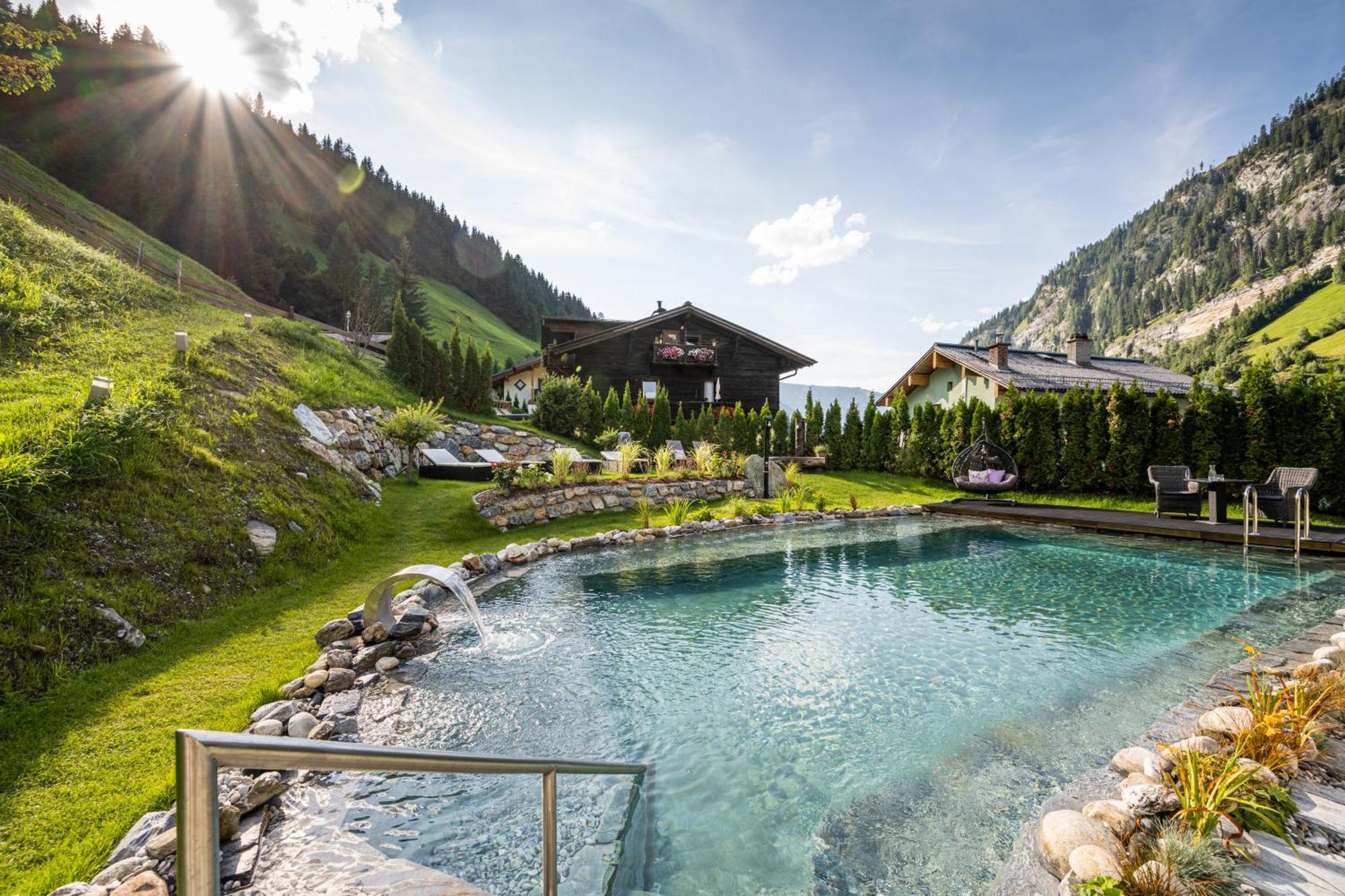 Naturhotel Huettenwirt Im Grossarltal Hüttschlag Zewnętrze zdjęcie